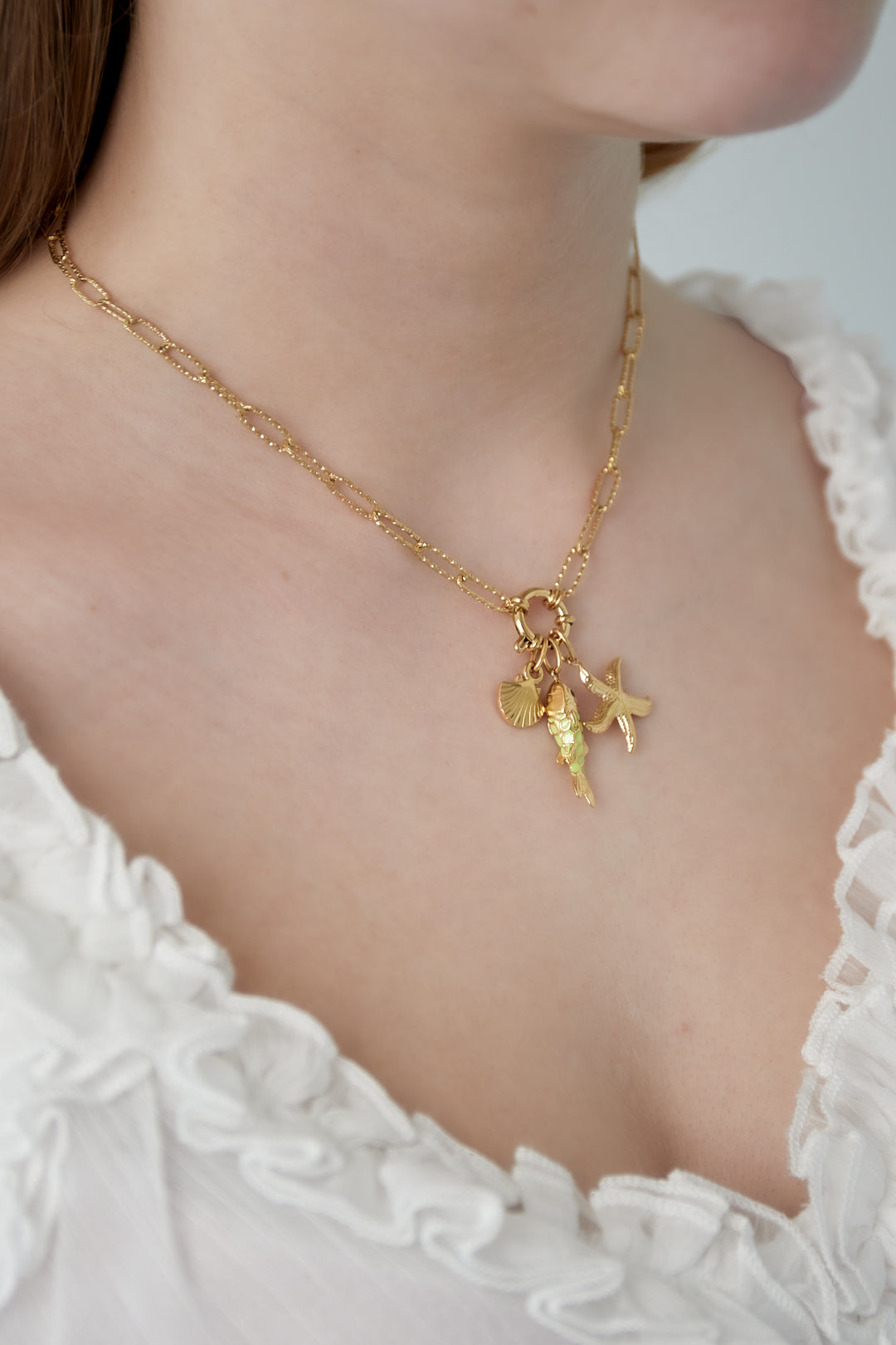 Halsband med havsberlock