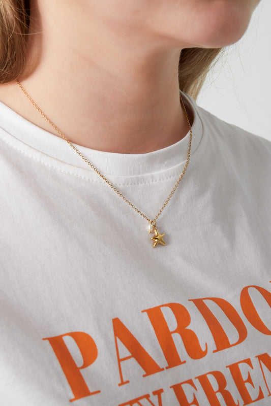 Halsband med sjöstjärnaberlock