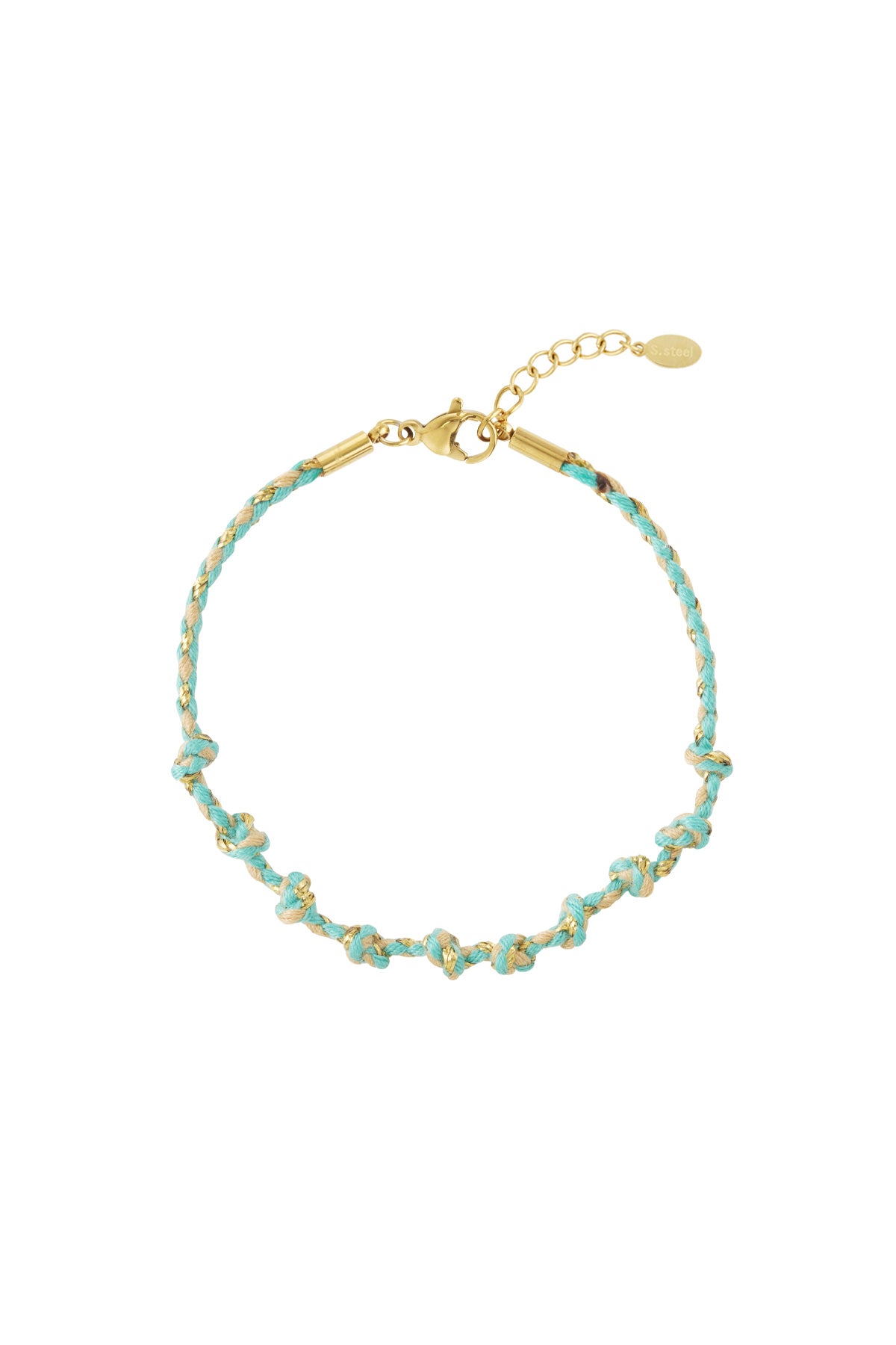 Flätat armband med sommarkänsla