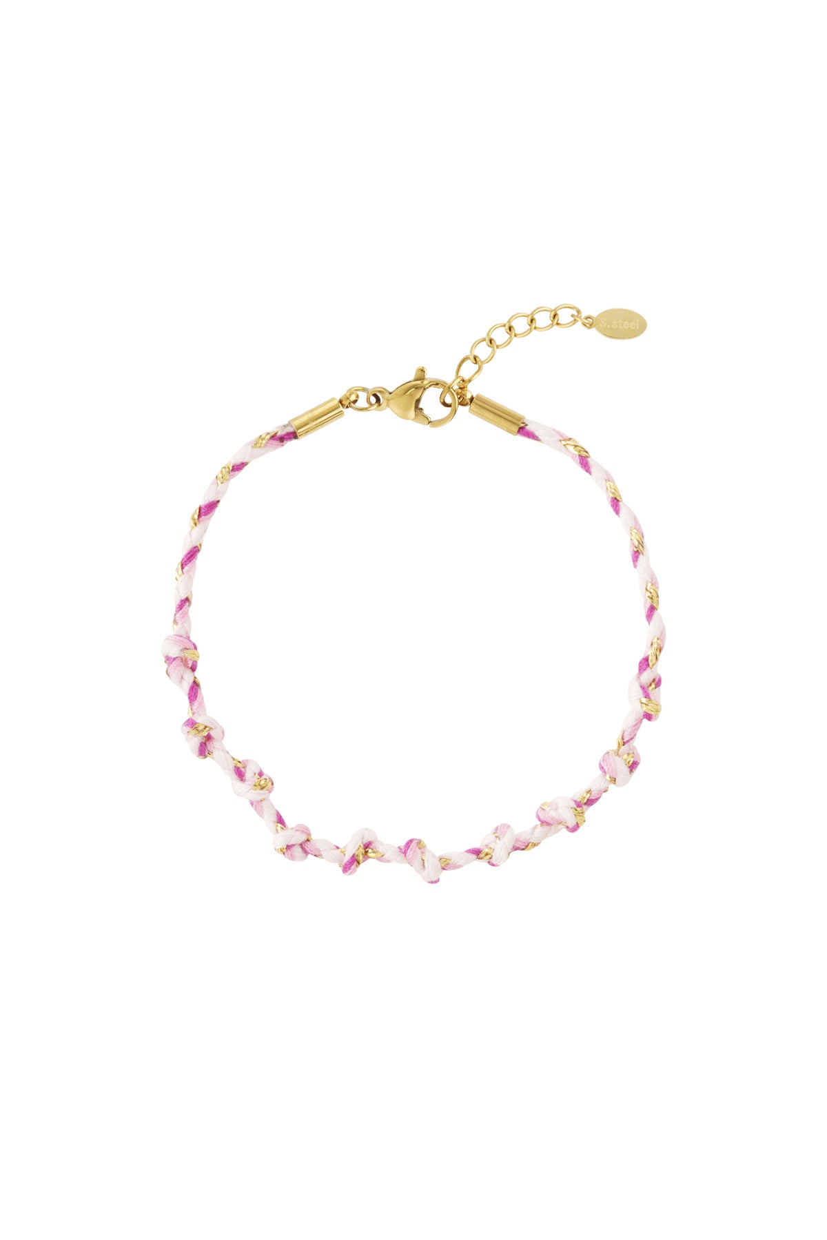 Flätat armband med sommarkänsla