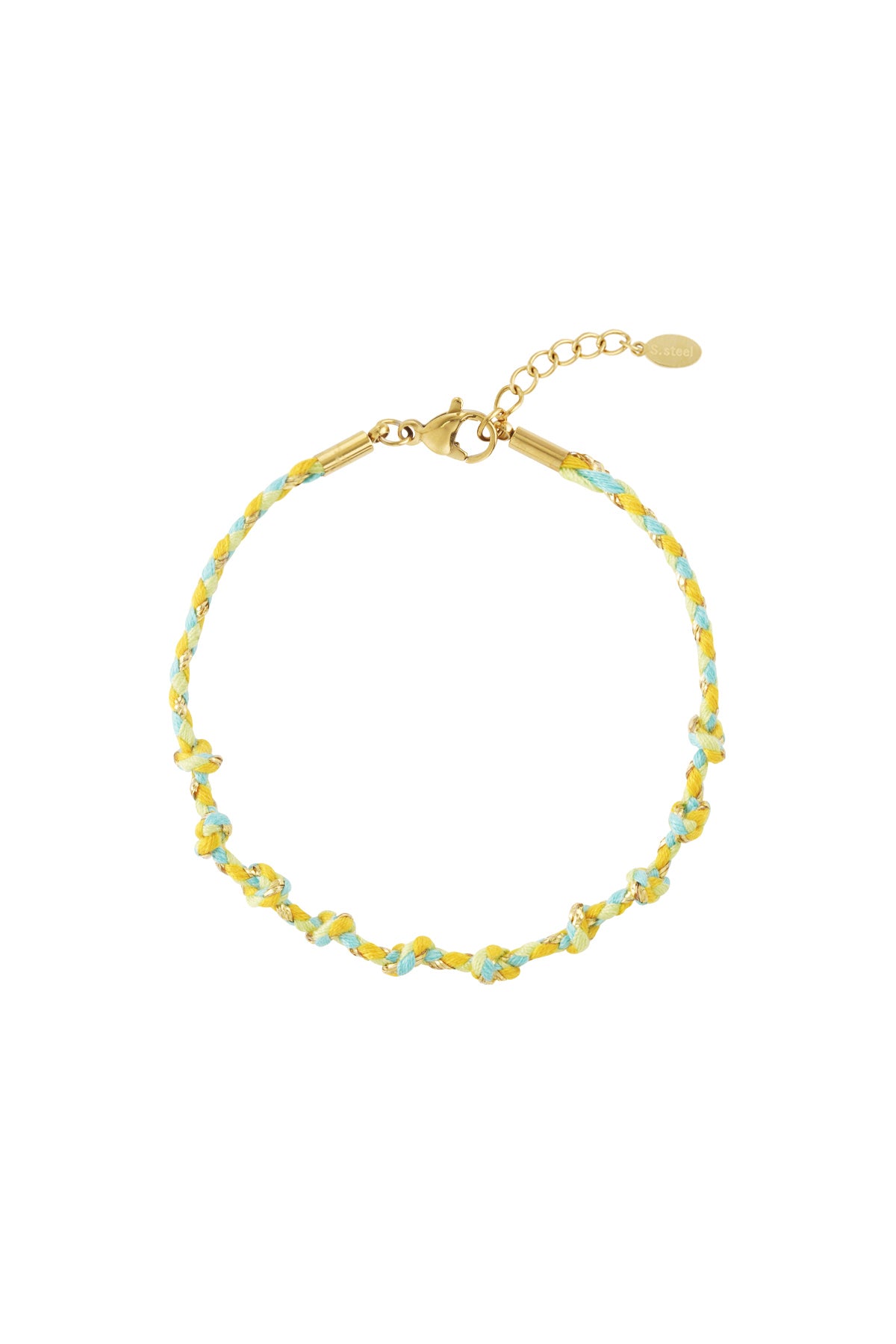 Flätat armband med sommarkänsla