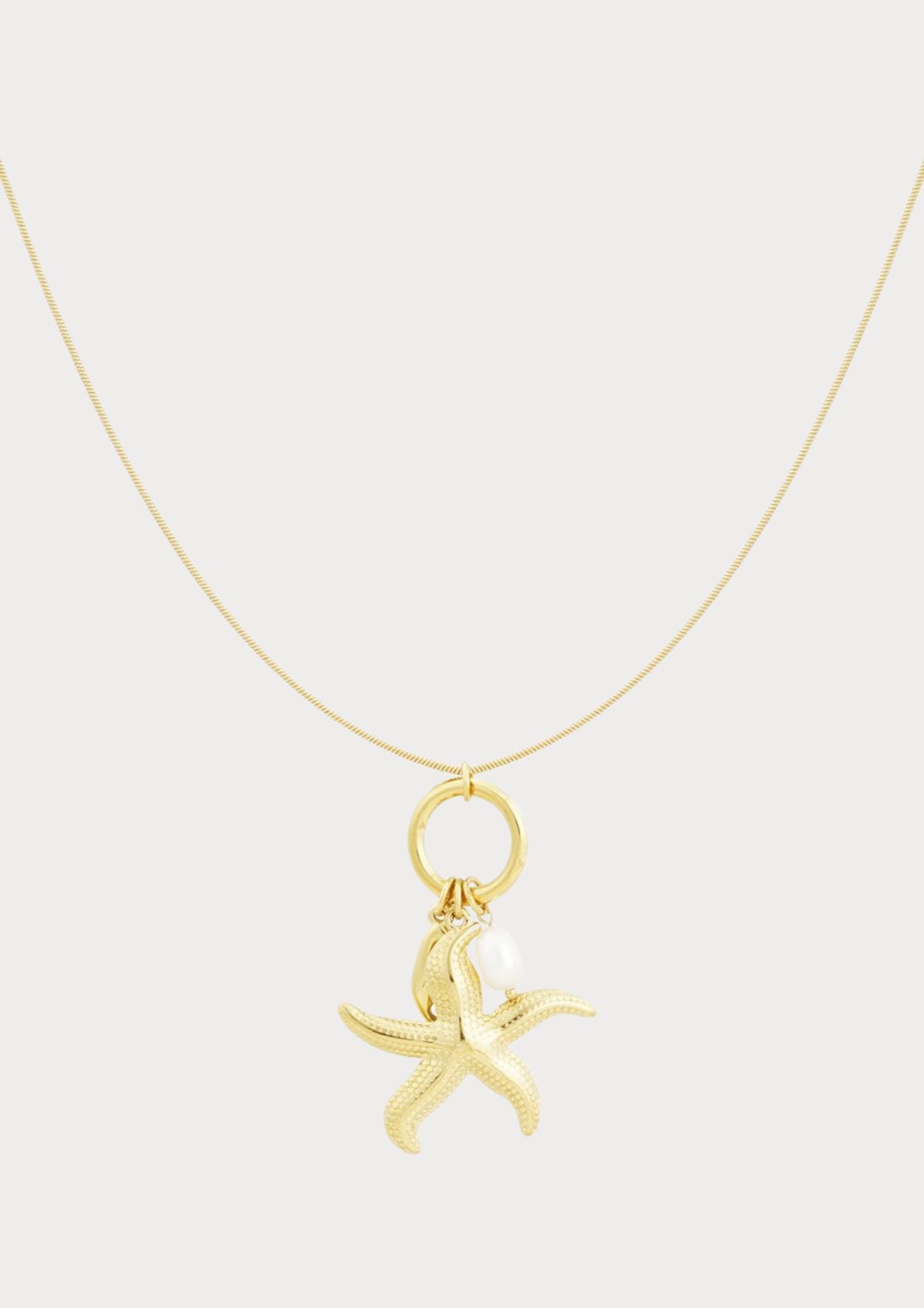Halsband med sjöstjärnaberlock