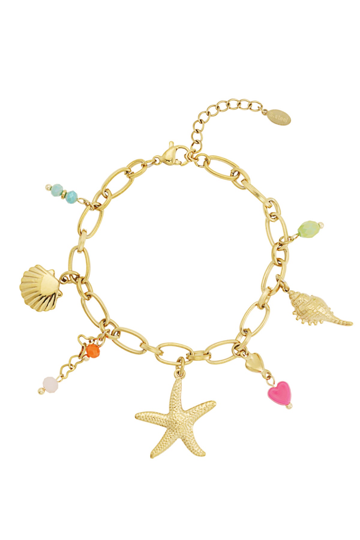 Tropiskt berlockarmband